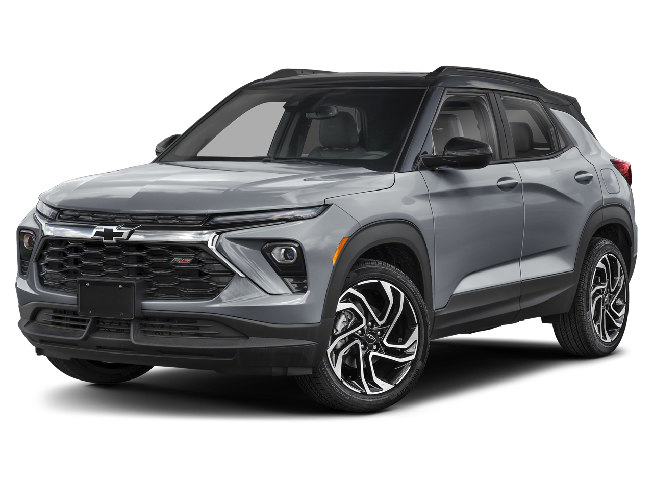 2026 Chevrolet Trailblazer RS in Sterling Gray Metallic — front three-quarter view