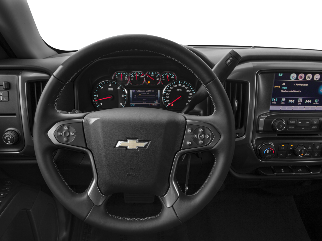 2017 Chevrolet Silverado 1500 — interior view