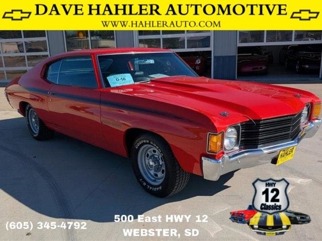 1972 Chevrolet Chevelle Base in Orange — front three-quarter view