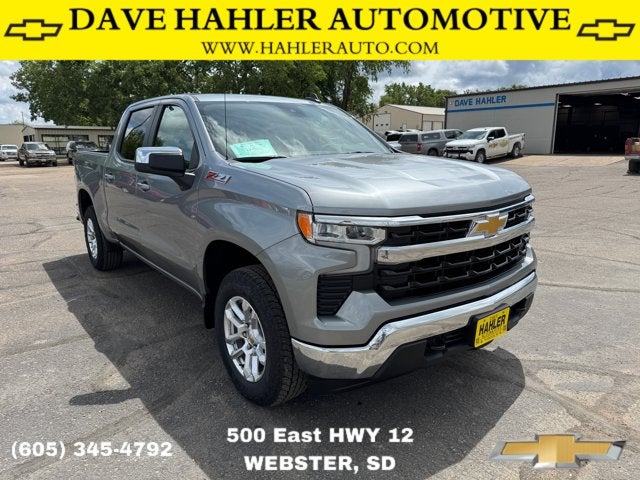 2026 Chevrolet Silverado 1500 LT in Sterling Gray Metallic — front three-quarter view