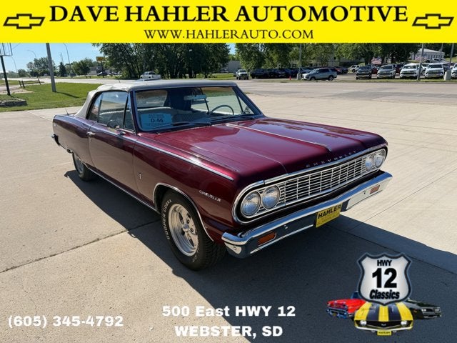 1964 Chevrolet Chevelle SS in Red — front three-quarter view